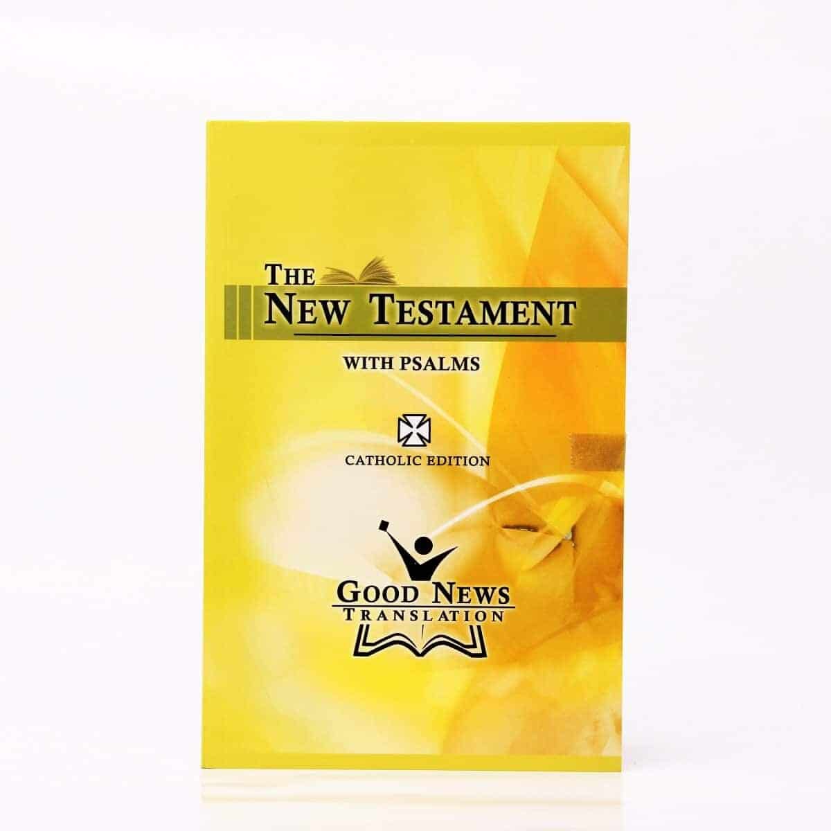 Good News Translation New Testament with Psalms and Proverbs (Catholic Missionary edition)-0