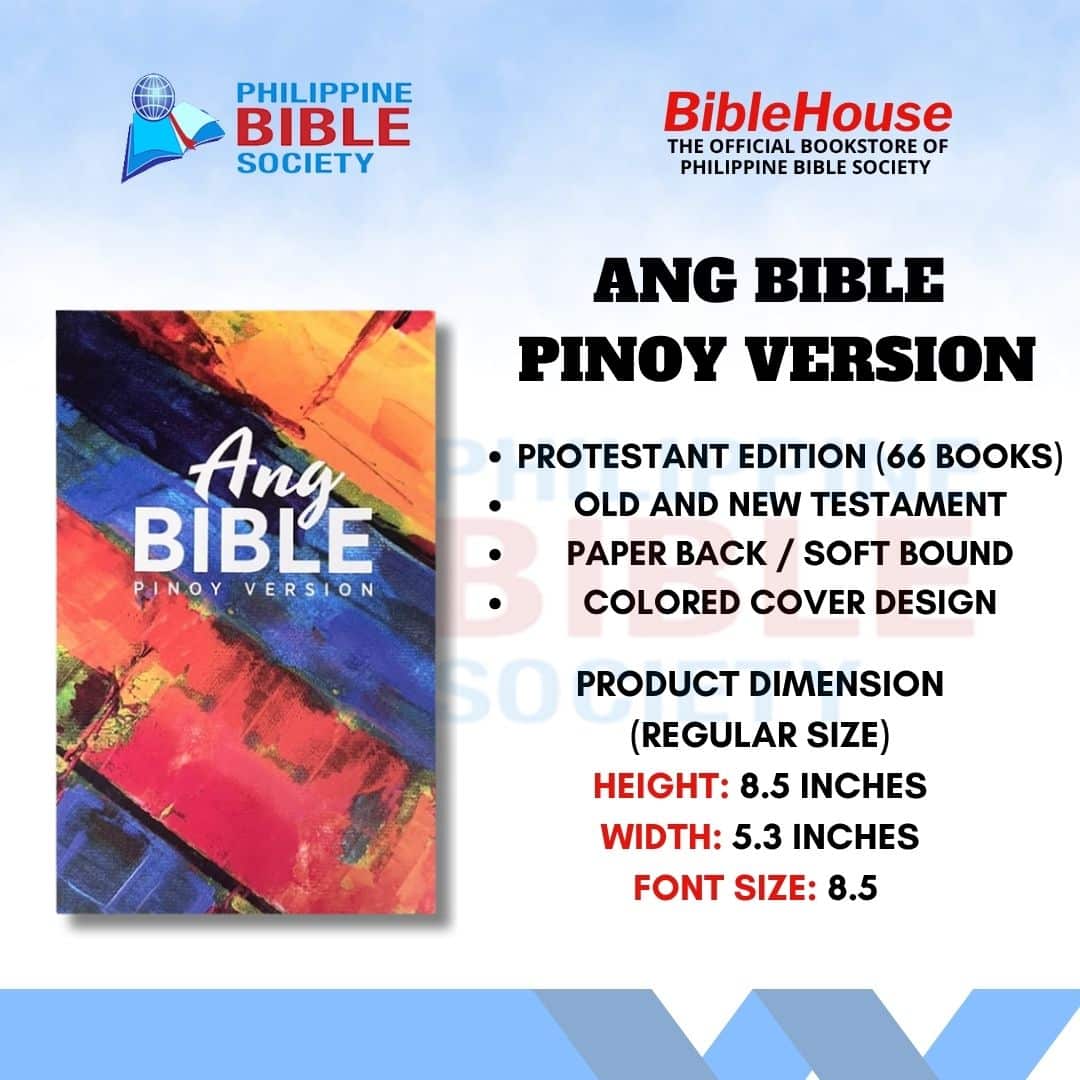 Ang Bible: Pinoy Version | Protestant Edition | Paperbound | Philippine Bible Society