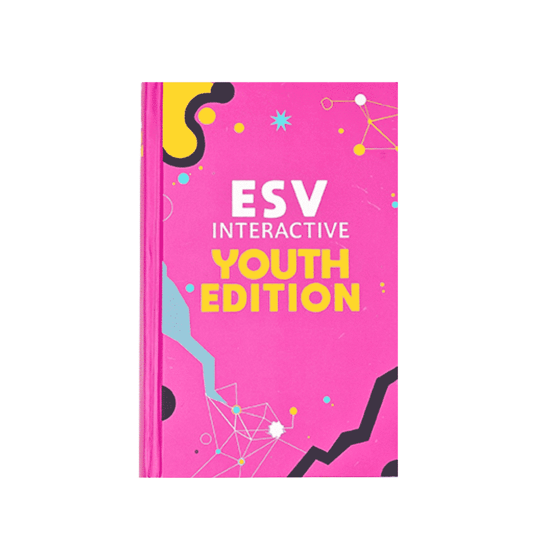 ESV (ENGLISH STANDARD VERSION) | INTERACTIVE YOUTH EDITION BIBLE | HARDBOUND COVER | PINK