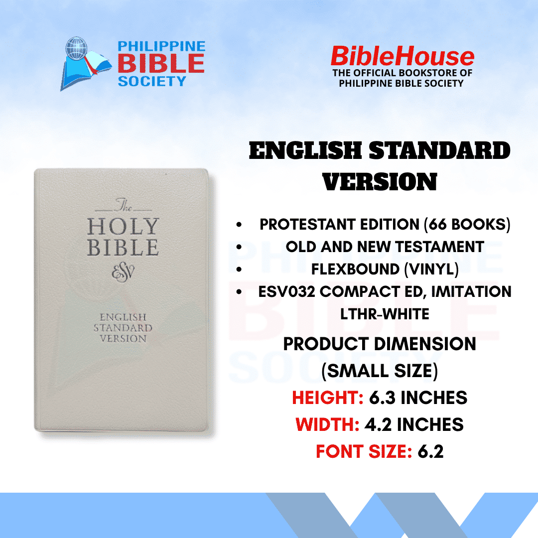 The Holy Bible: ESV Compact edition | plastic cover | Old and New Testament | ESV Bible