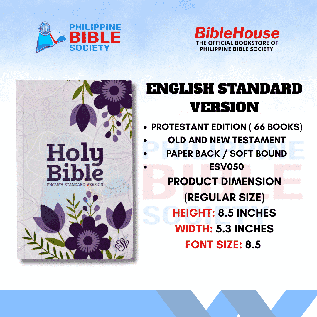 English Standard Version | Paperbound | Violet | Old and New Testament | ESV Bible | Protestant Edition