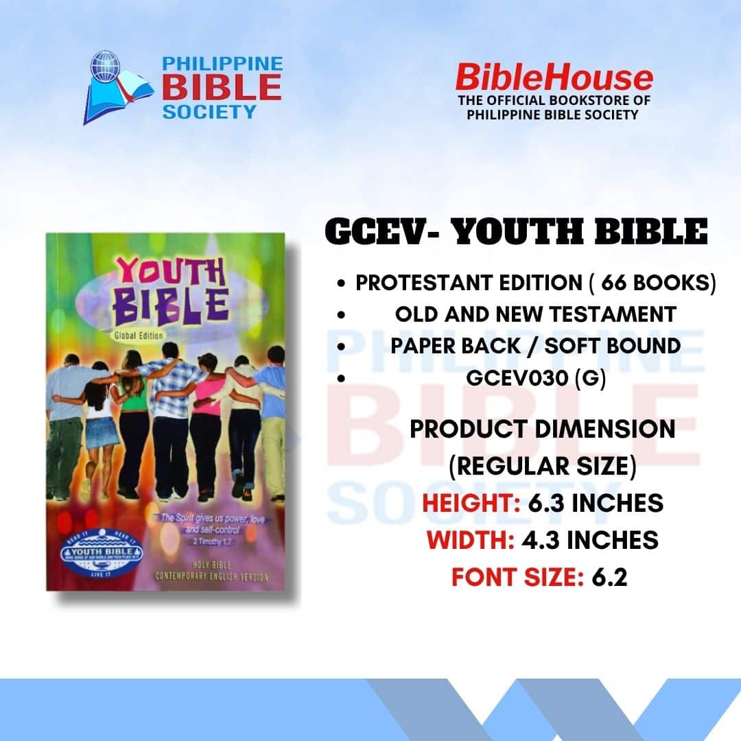 GCEV Youth Bible Softbound (Group)| Old and New Testament | Protestant Edition