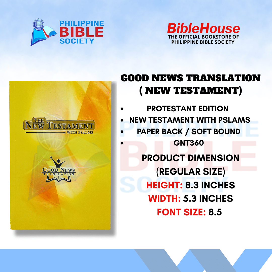 Good News Translation New Testament with Psalms and Proverbs | Paperbound | Protestant Edition