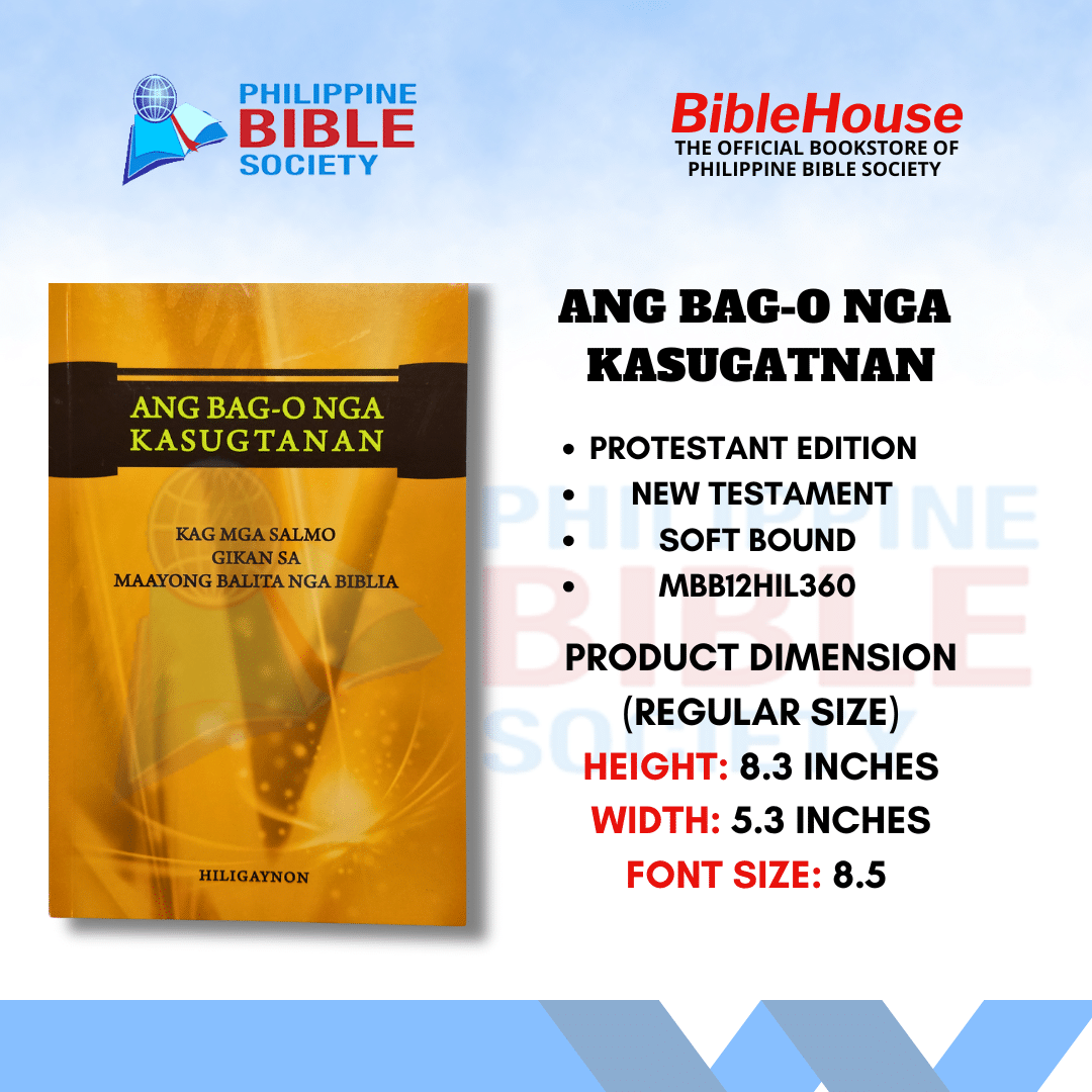 Ang Bag-o nga Kasugtanan kag mga Salmo | New Testament | Hiligaynon | Paperbound | Protestant Edition