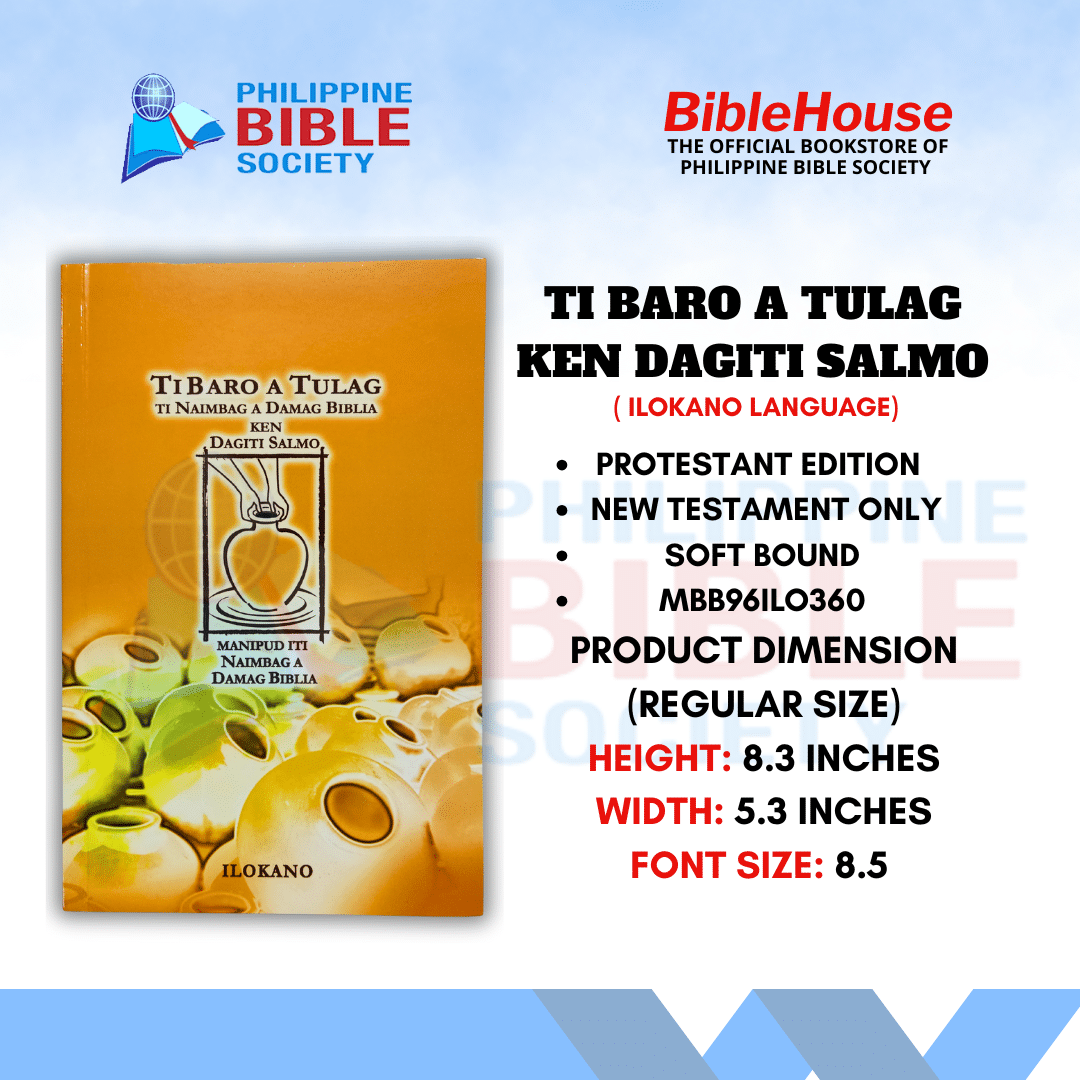 Ti Baro a Tulag ken Dagiti Salmo | New Testament | Ilokano | Magandang balita Biblia | Paperbound | Protestant Edition