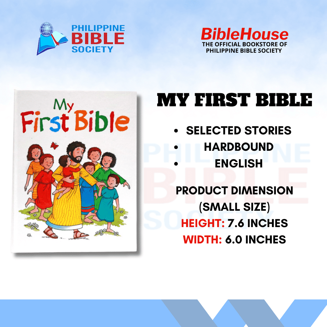 My First Bible | Philippine Bible Society | Kids | Illustrated | Fun Reading Material | Children's Bible