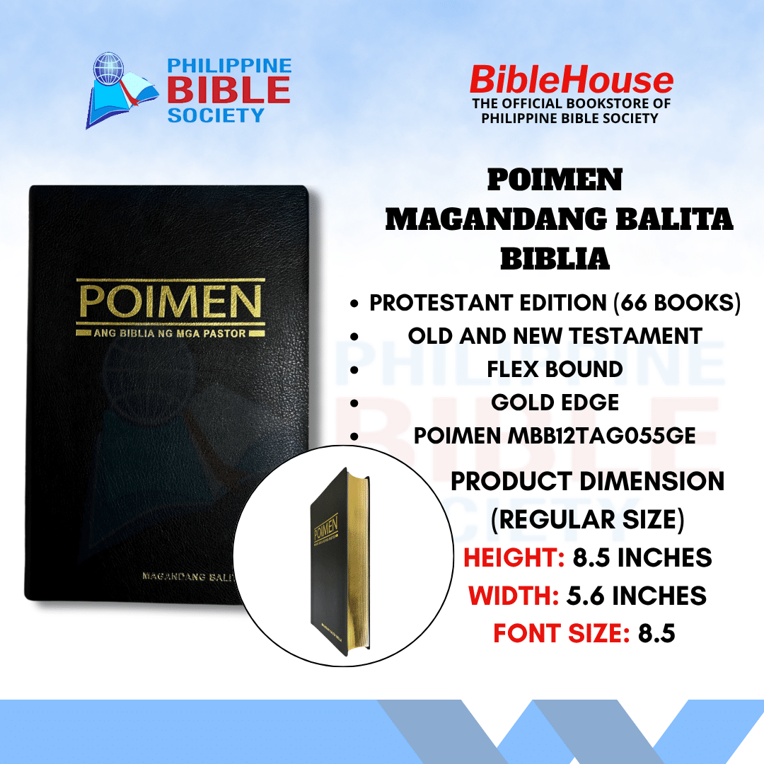 POIMEN, Ang Biblia ng mga Pastor | Magandang Balita Biblia | Protestant Edition | Filipino Language